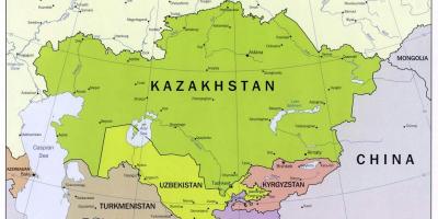 Usbekistan Russland Karte